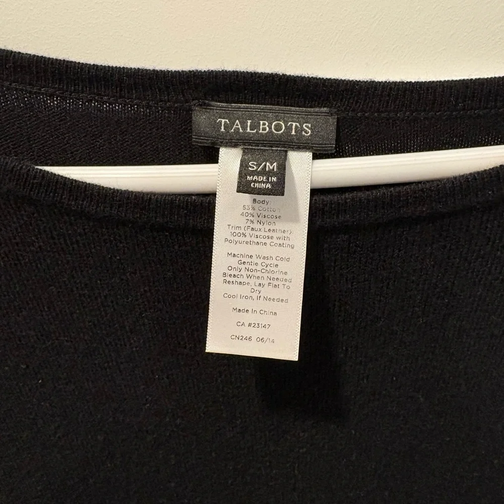 Talbot’s black poncho - Picture 3 of 4
